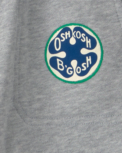 Boys French Terry Joggers - Grey
