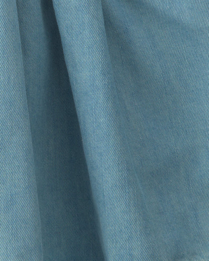 Girls Chambray Denim Skort - Indigo
