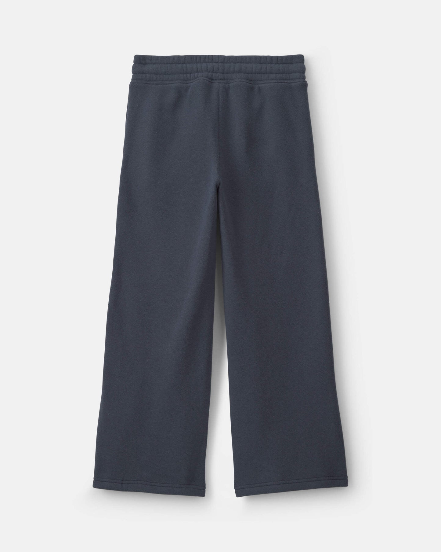 Girls Fleece Wide-Leg Active Pants - Navy Blue