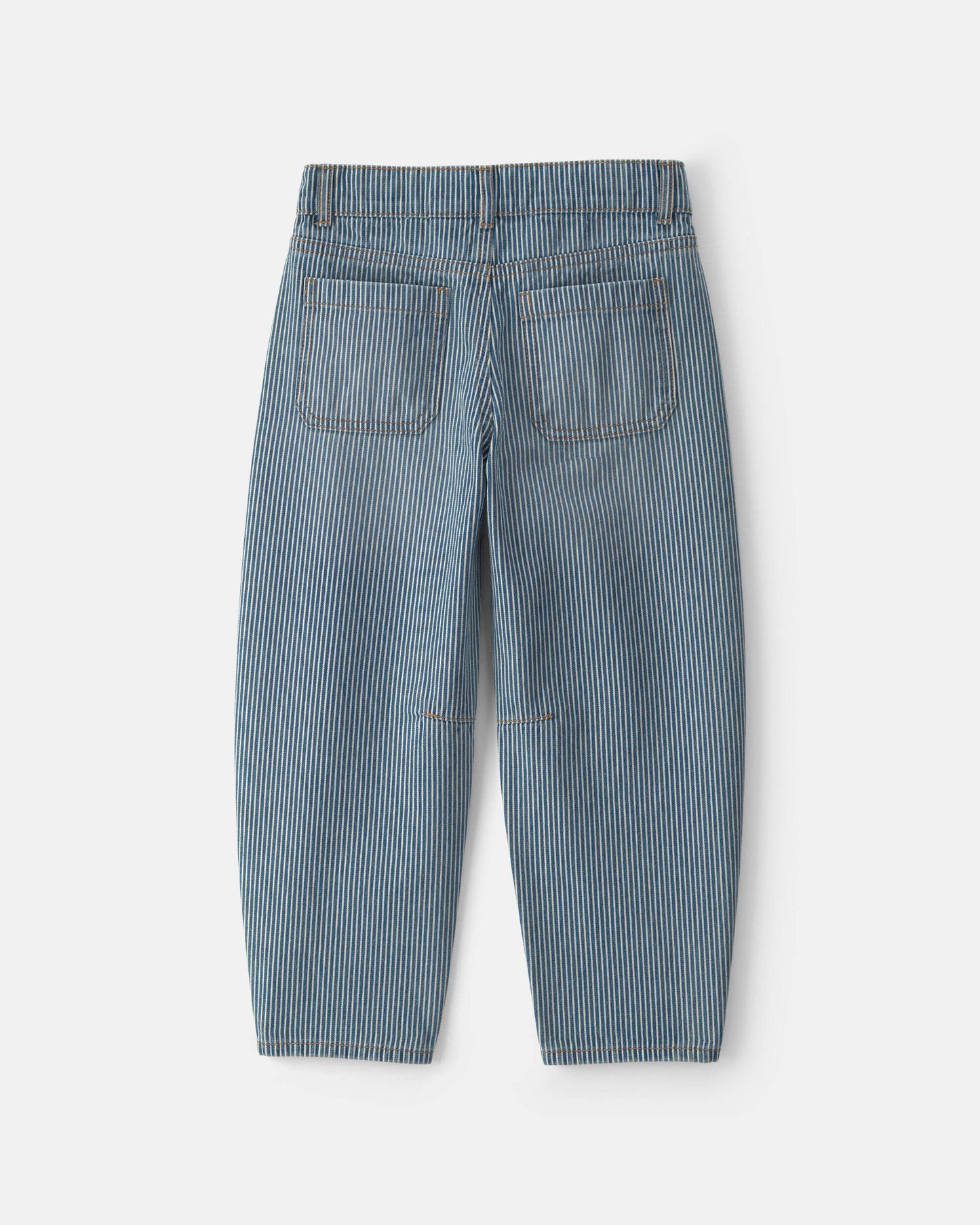 Girls Hickory Denim Barrel Jeans - Light Wash