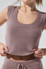 Snuggle Up Sweater Short Sleeve - Mushroom