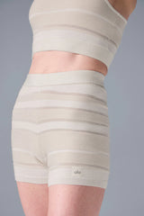 Sport Play High-Waist Knit Short - Ivory/Alabaster