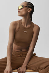 Aspire Tank - Sun Kissed Brown/White