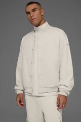 Renown Varsity Jacket - Bone