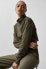 Cropped Serenity Coverup - Olive Tree