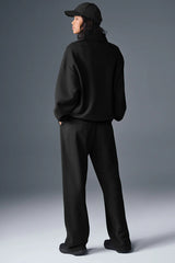 Accolade 1/4 Zip Pullover - Black