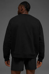 Renown Heavy Weight Crew Neck Pullover - Black
