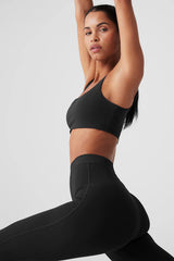 Run It Back Bra - Black