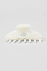 90's Claw Clip - White Pearl