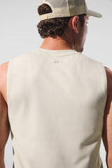 Conquer Muscle Tank - Bone