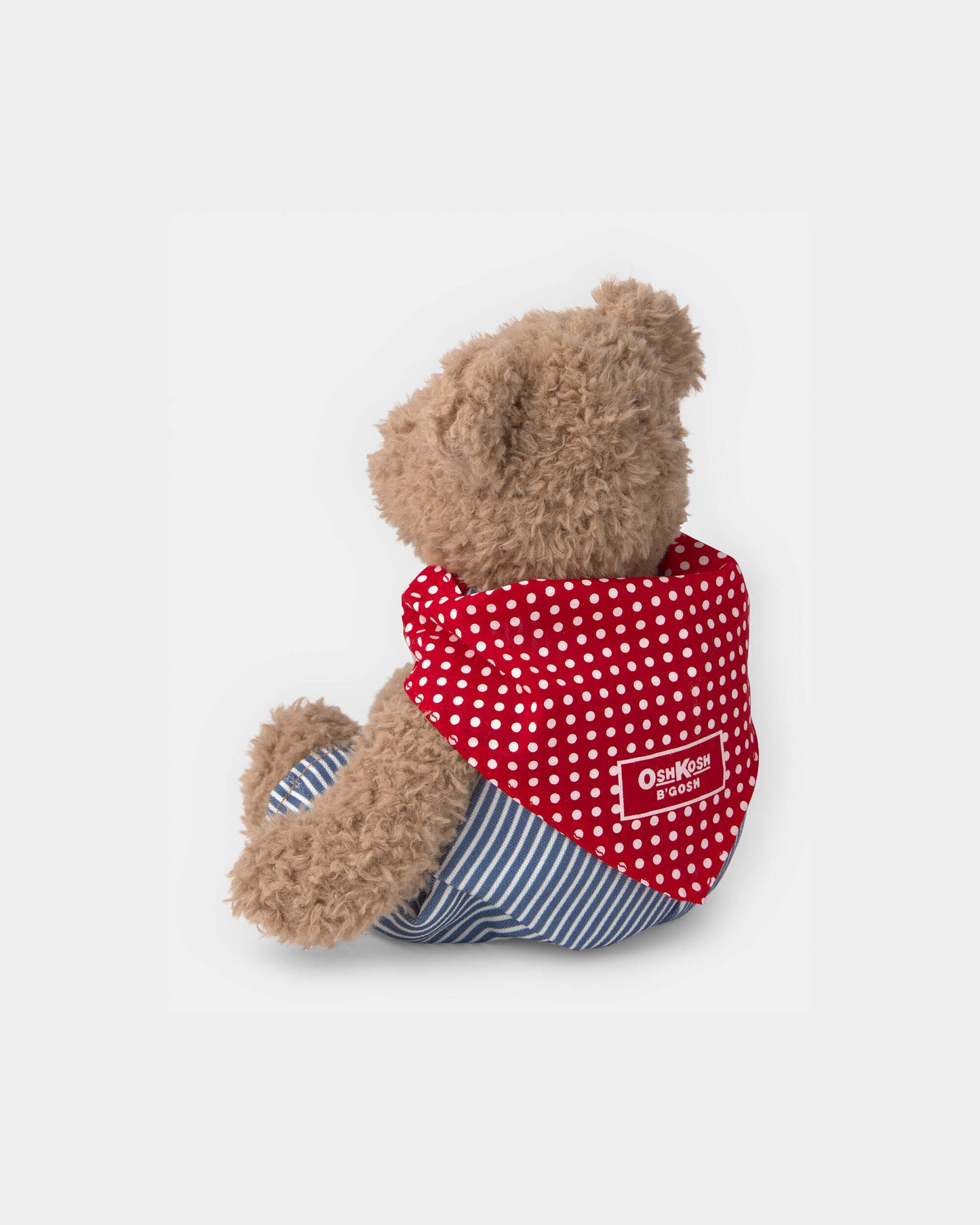 Josh B'gosh' Bear Plush with Hickory Stripe Overalls