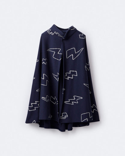 Toddler Lightning Bolt Dress Up Cape - Navy