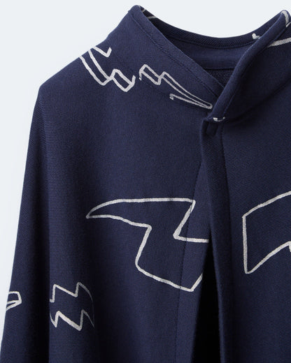 Toddler Lightning Bolt Dress Up Cape - Navy