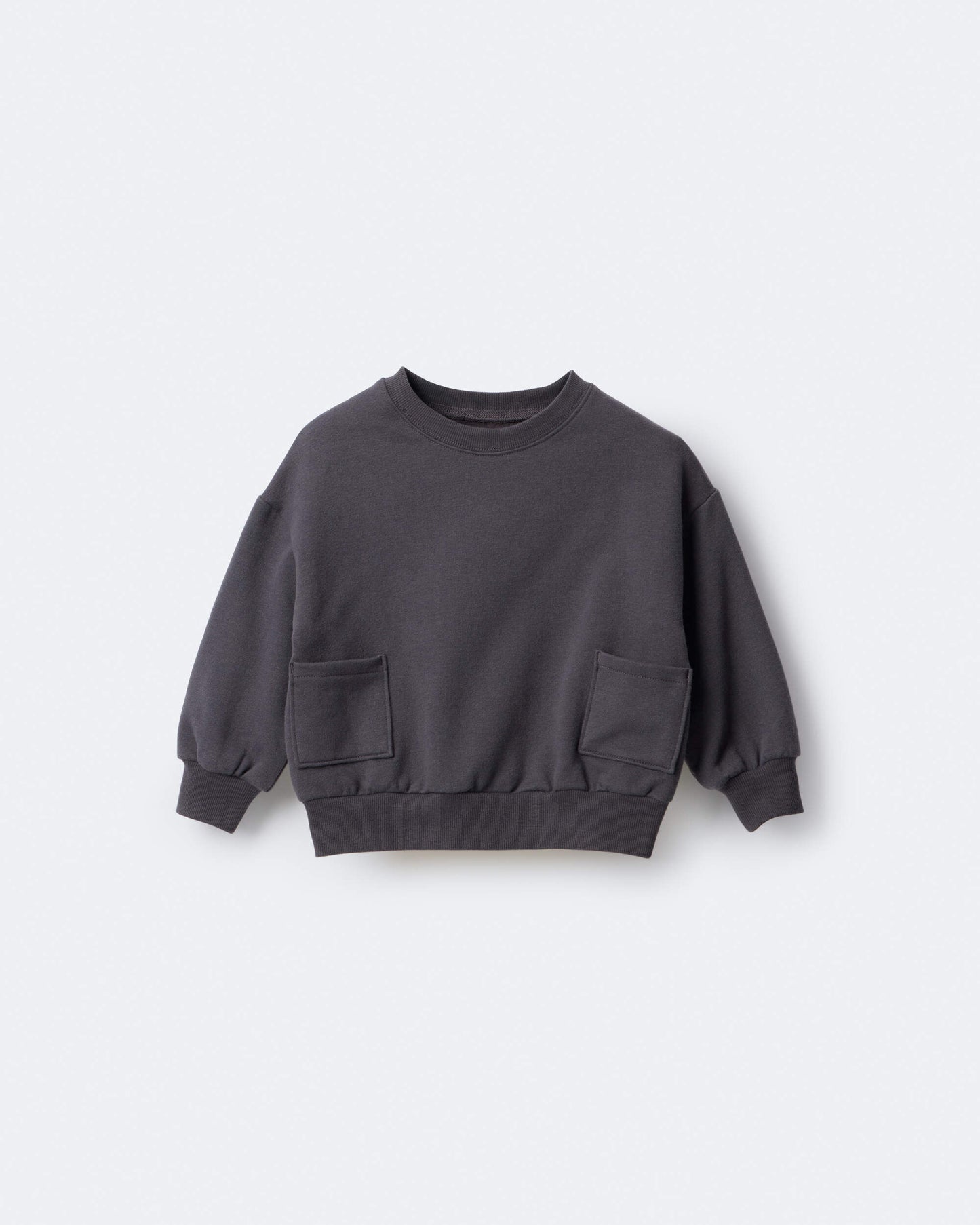 Toddler Otter Sweatshirt™ with Pockets - Dark Grey