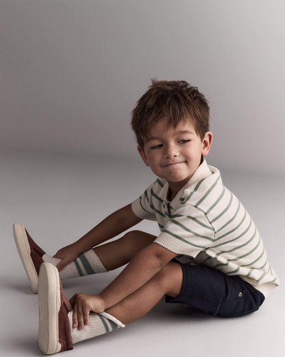 Toddler Boy Bermuda Shorts - Black
