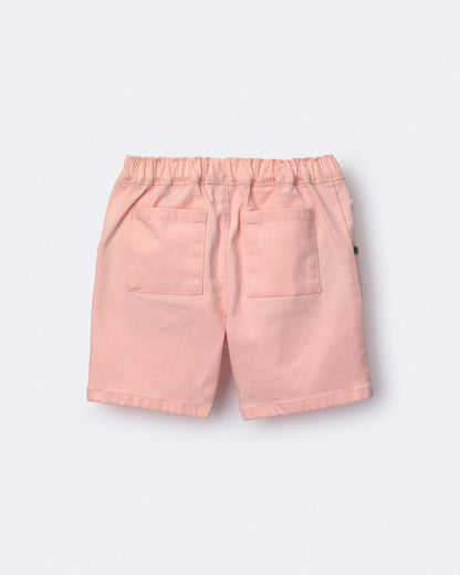 Toddler Girl Bermuda Shorts - Light Pink