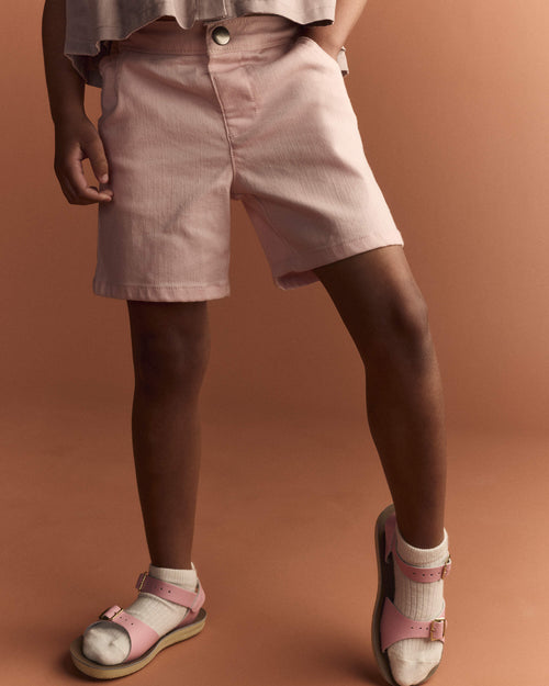 Toddler Girl Bermuda Shorts - Light Pink