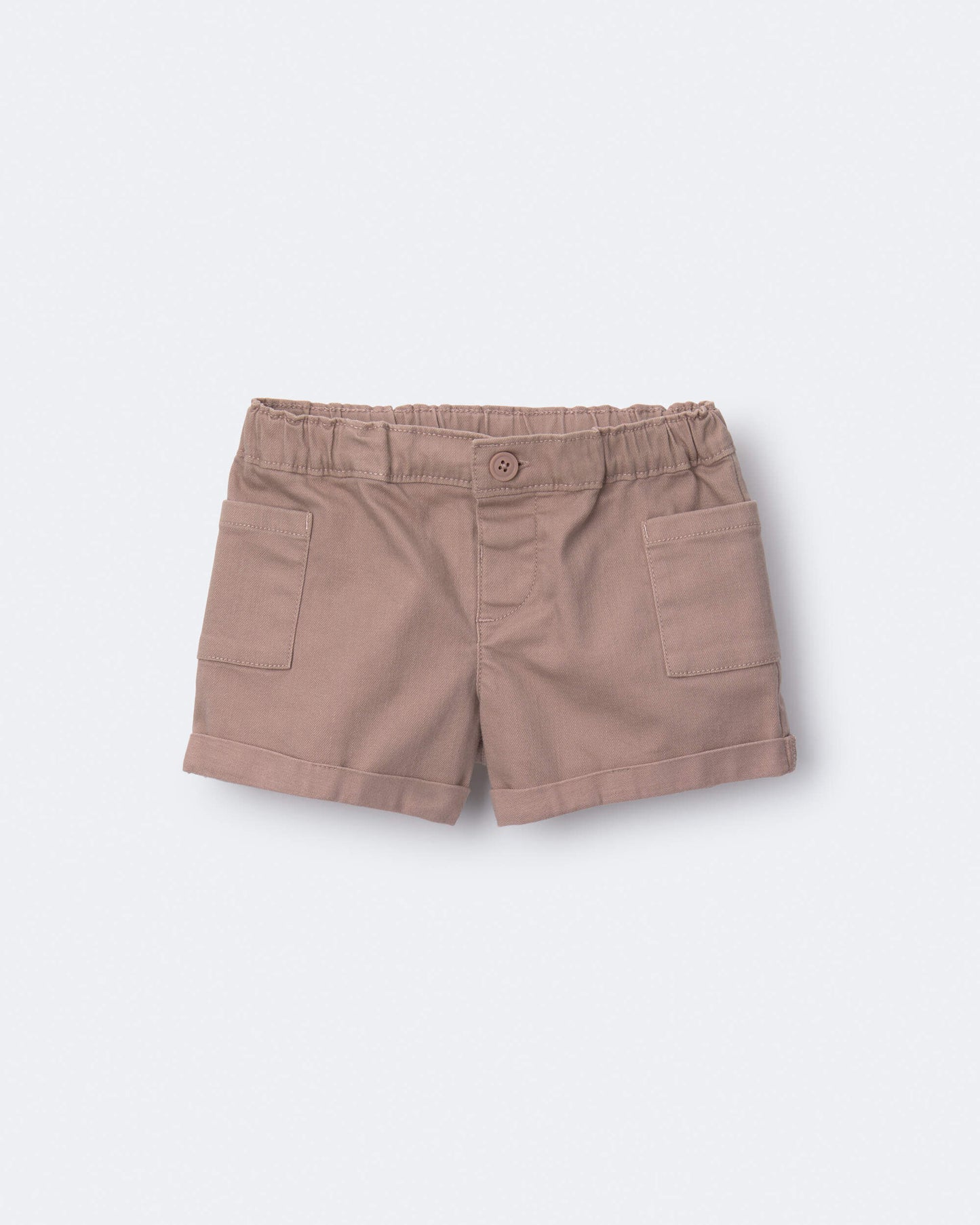 Toddler Girl Mom Shorts - Mauve