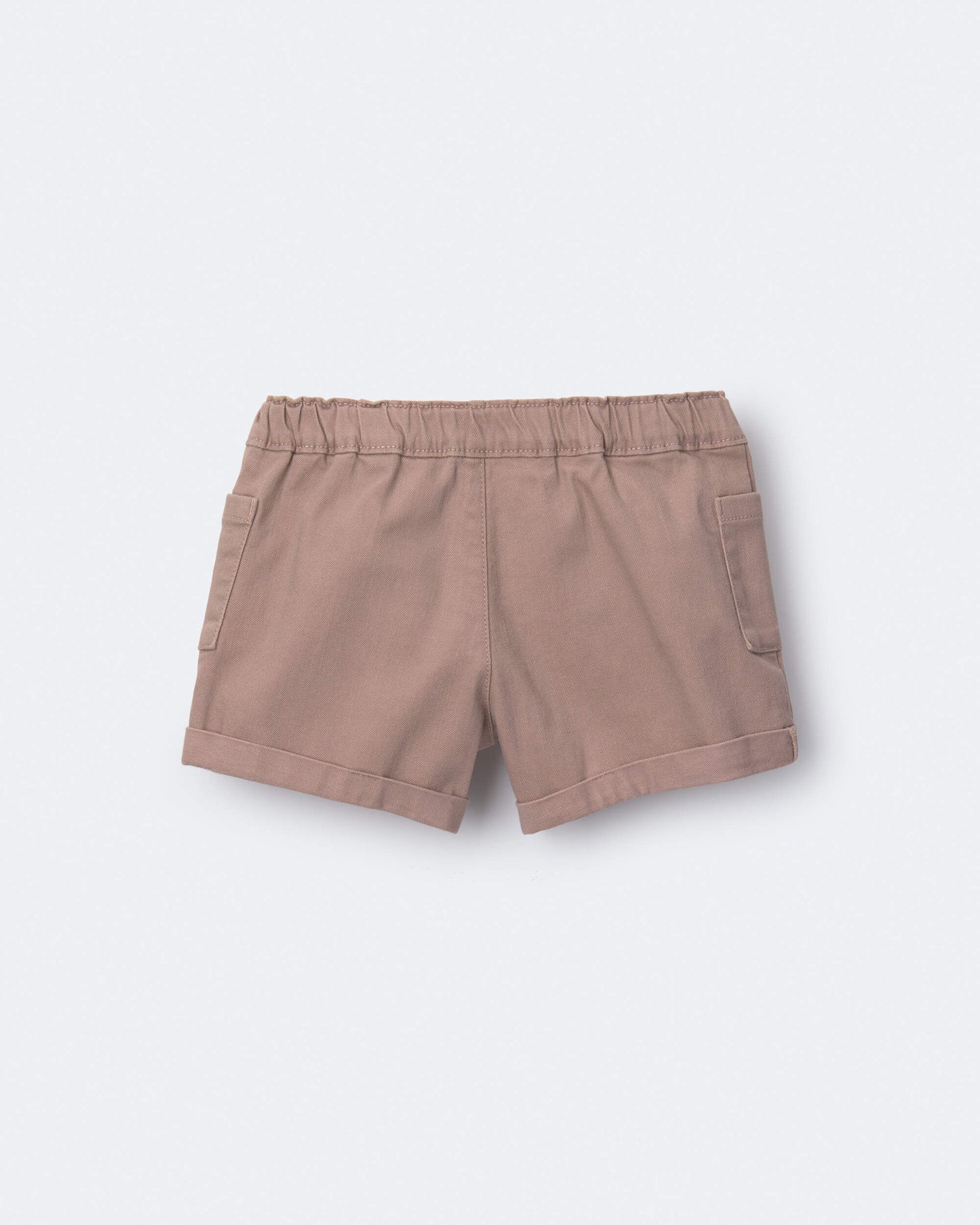Toddler Girl Mom Shorts - Mauve