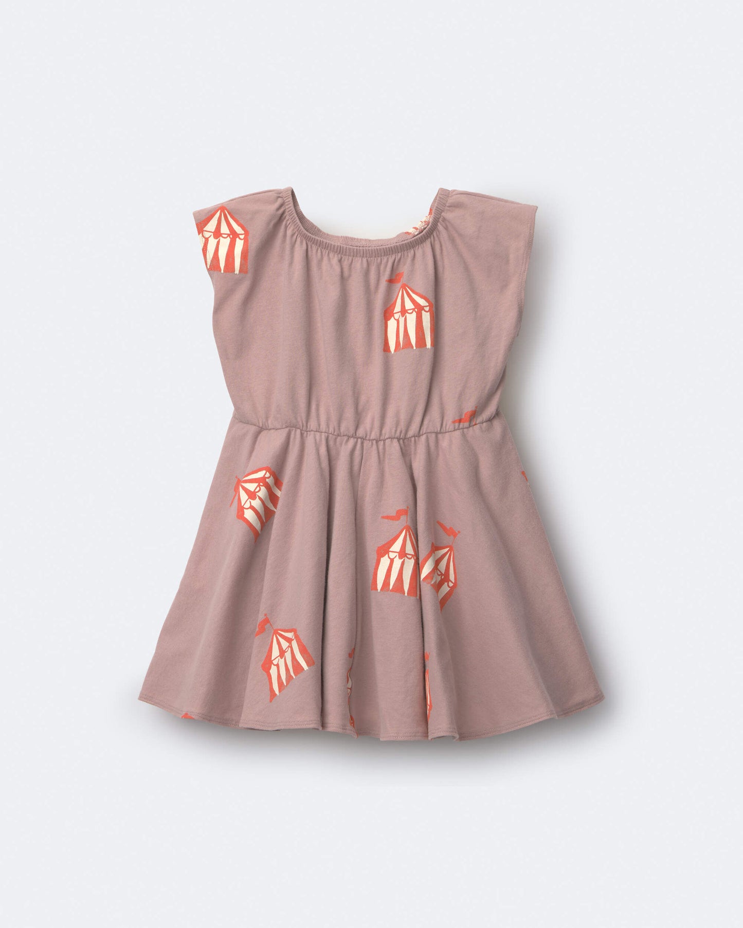 Toddler Girl Avenue Twirl™ Dress in Big Top Print - Mauve