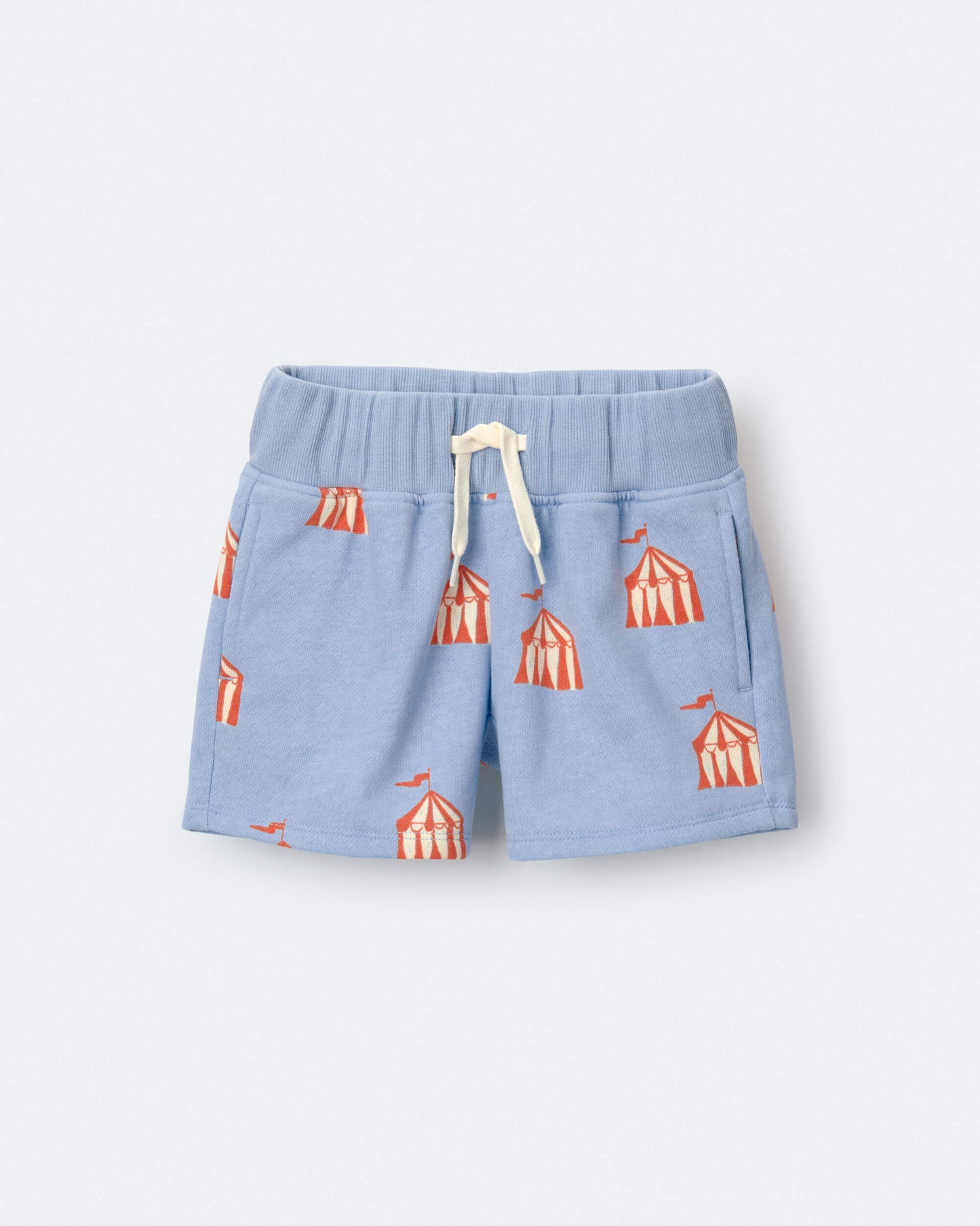 Toddler City Park™ Short in Big Top Print - Blue