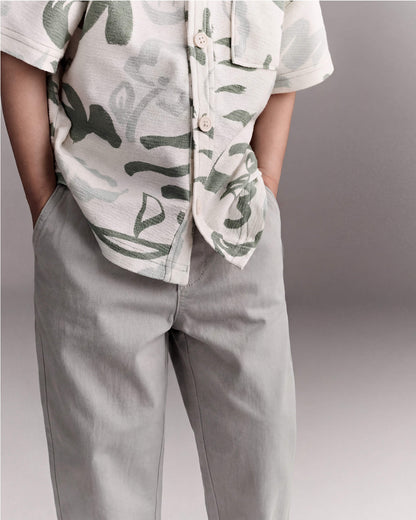 Toddler Boy Woven Pant - Grey