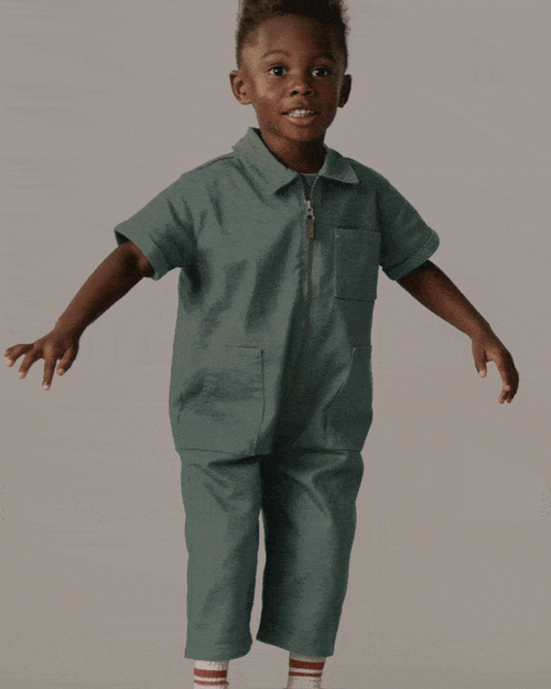 Toddler Day Out™ Cropped Jumpsuit - Green