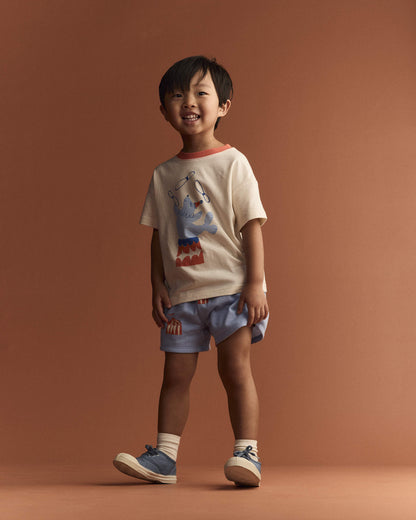 Toddler Juggling Relaxed Graphic Tee - Cream