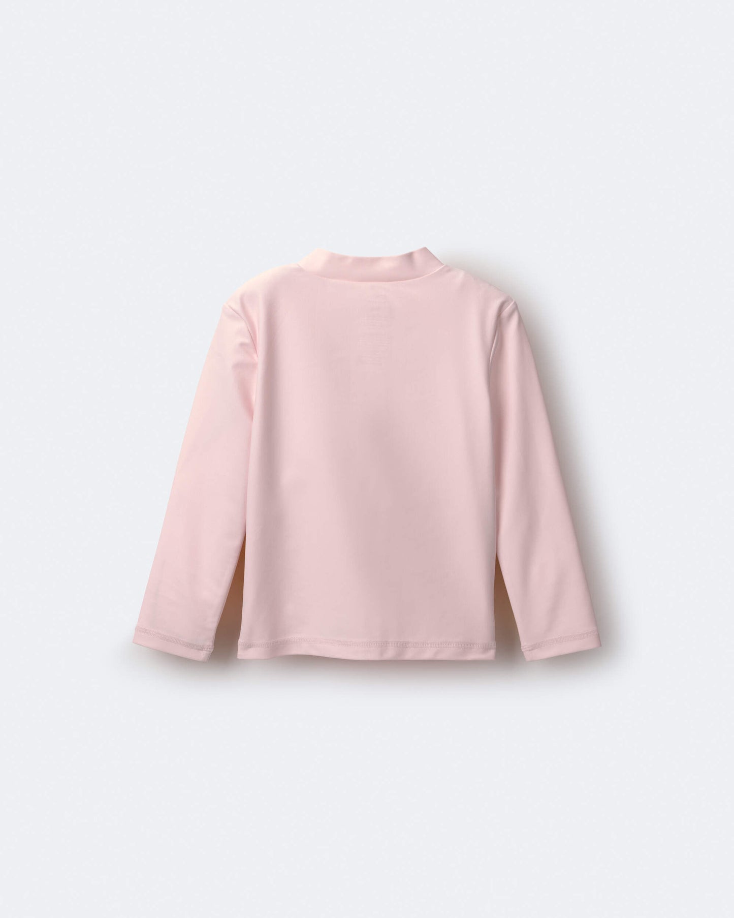 Toddler Full-Zip Long-Sleeve Rashguard - Light Pink