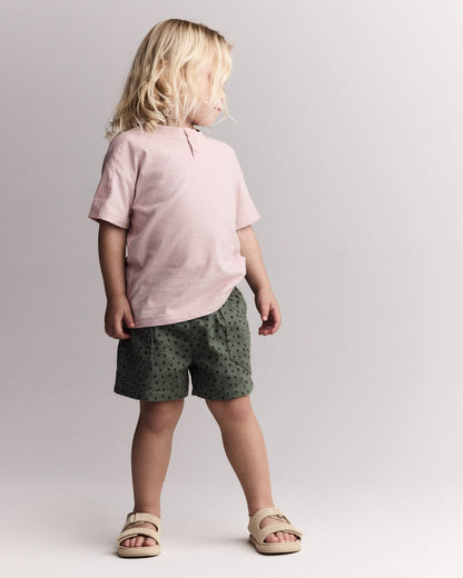 Toddler Henley Tee - Light Pink