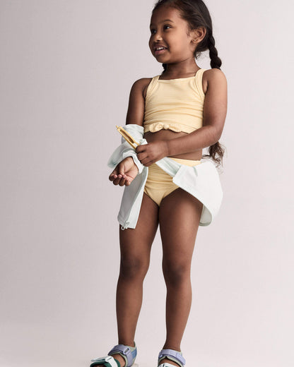 Toddler Girl Bow Tankini - Yellow