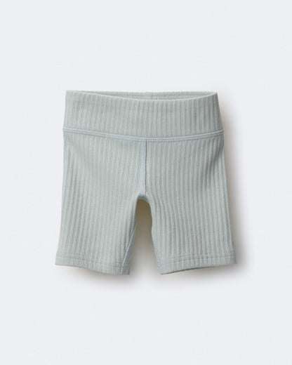 Toddler Girl Brooklyn Bike Shorts - Light Blue