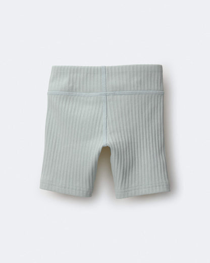 Toddler Girl Brooklyn Bike Shorts - Light Blue