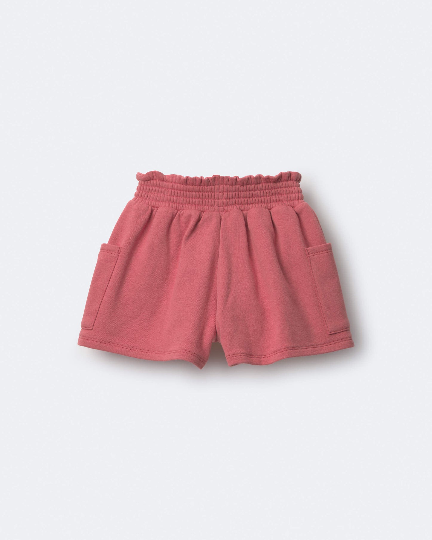 Toddler Girl Swing Shorts with Pockets - Rose