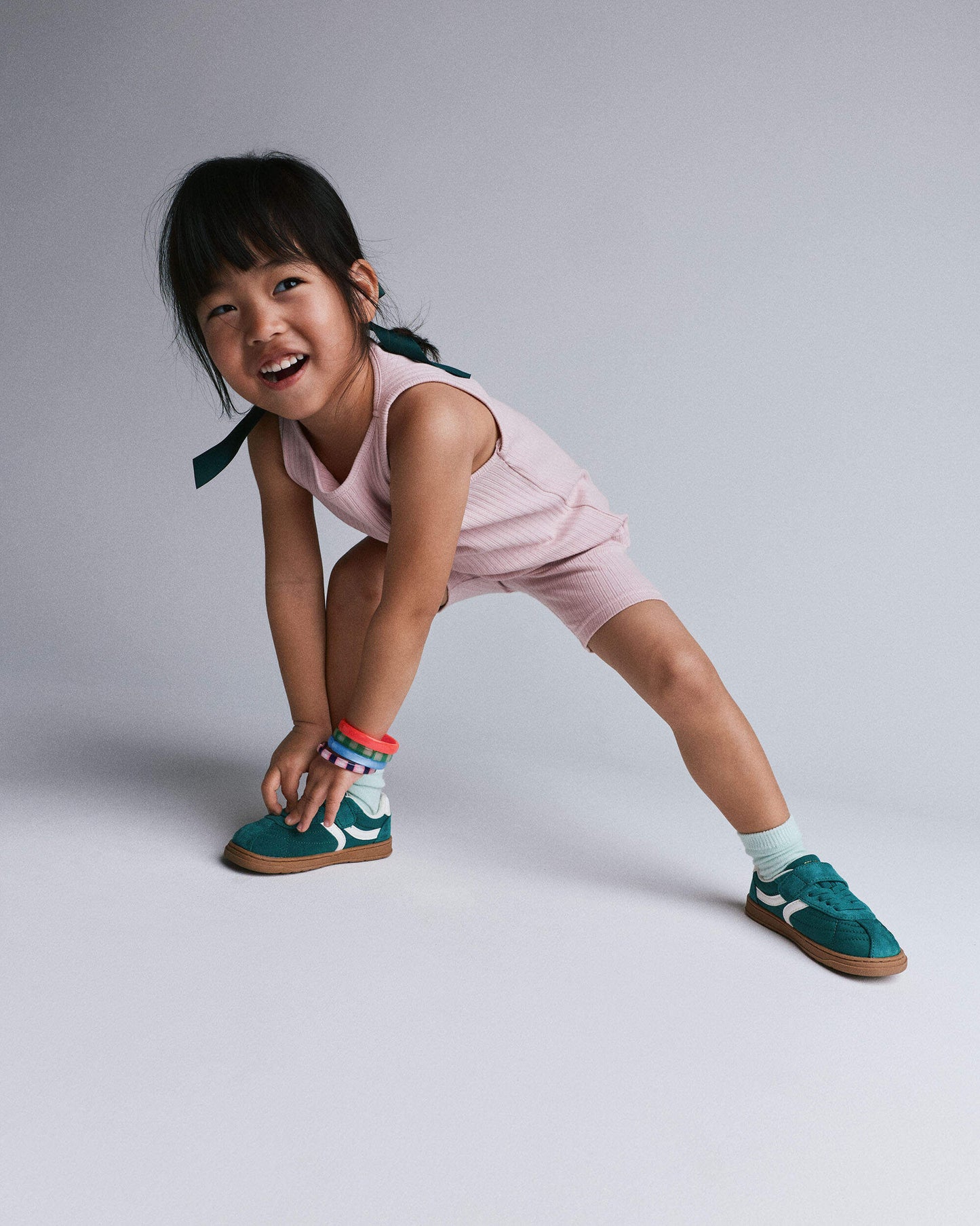 Toddler Girl Brooklyn Bike Shorts - Light Pink