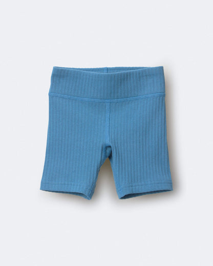 Toddler Girl Brooklyn Bike Shorts - Blue