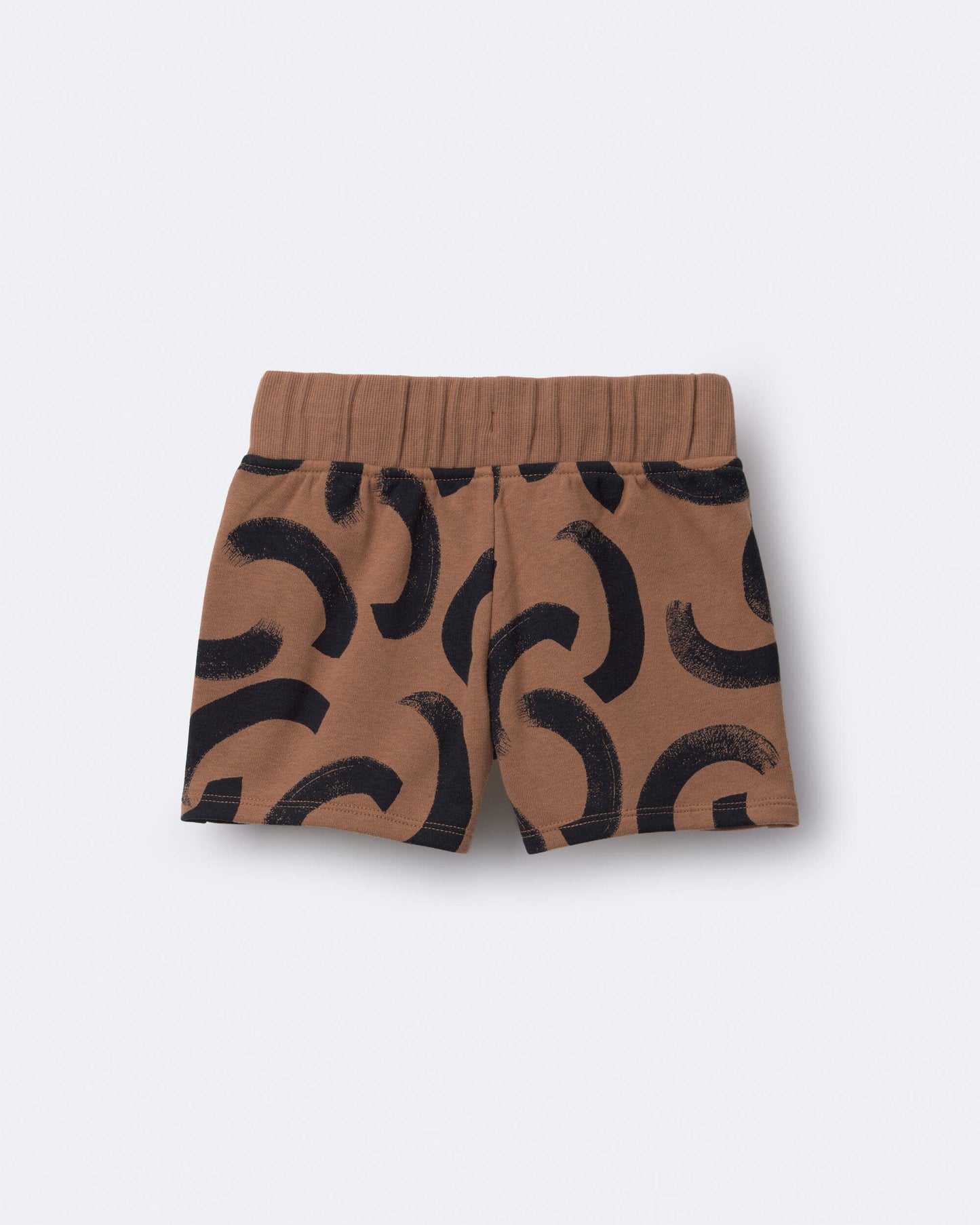 Toddler City Park™ Shorts in Abstract Print - Brown