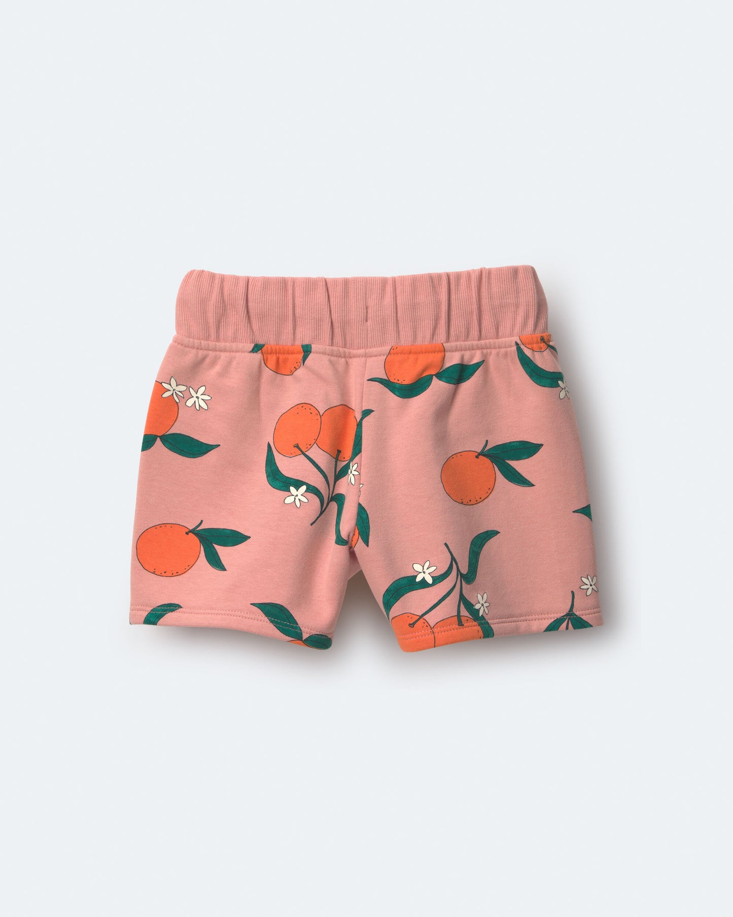 Toddler City Park™ Shorts in Clementine Grove Print - Light Pink
