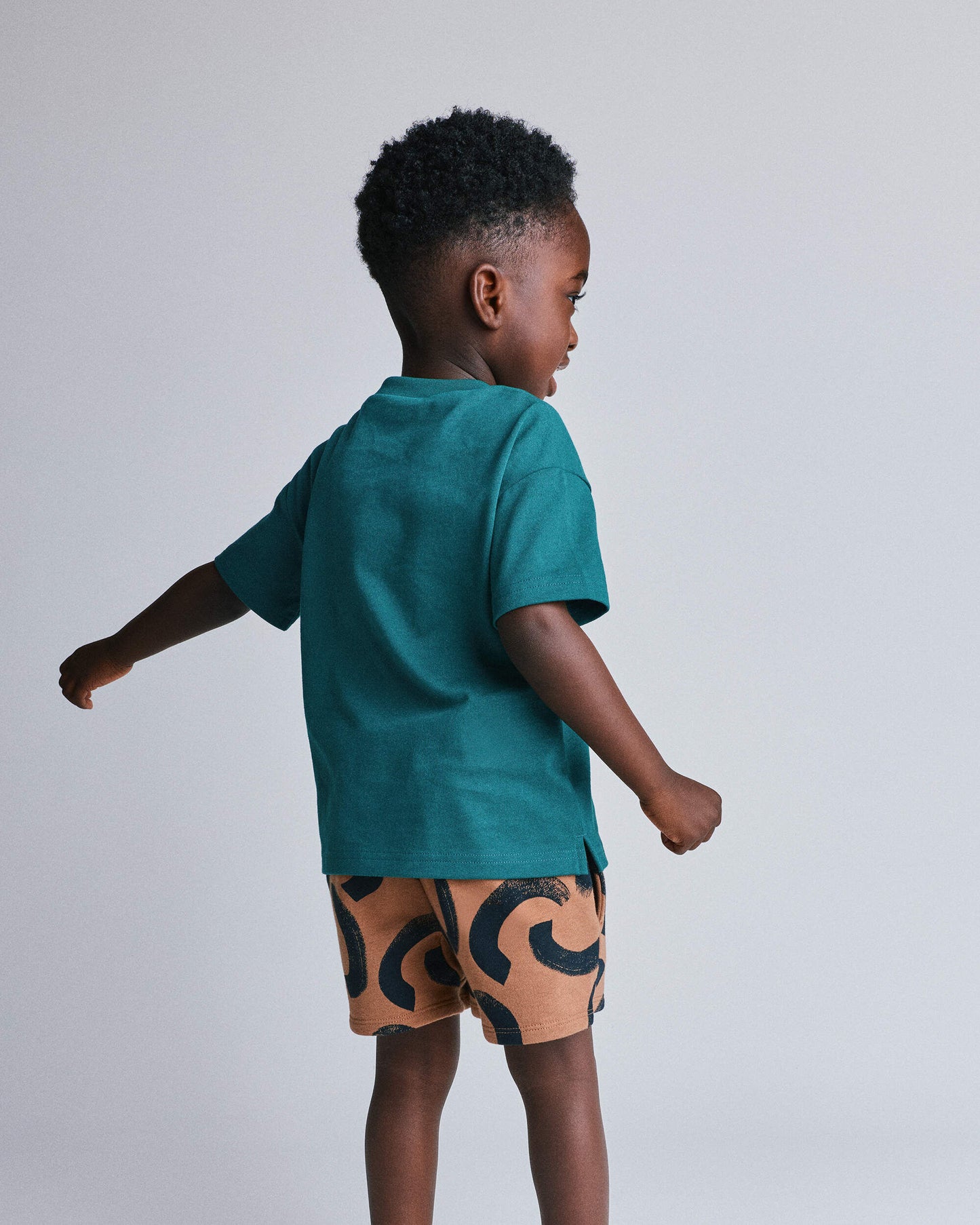 Toddler Elevated Relaxed Tee - Teal