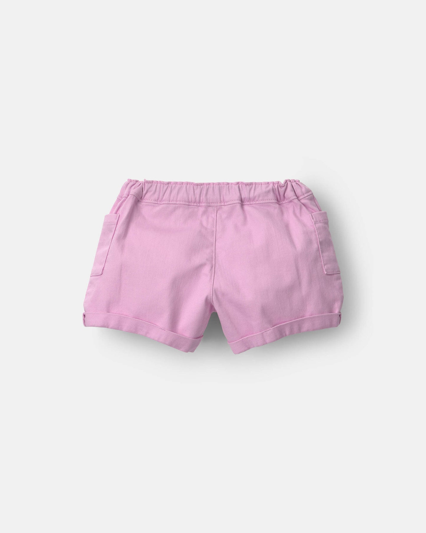 Toddler Girl Mom Shorts - Pink