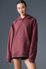 Renown Heavy Weight Hoodie - Burgundy Truffle