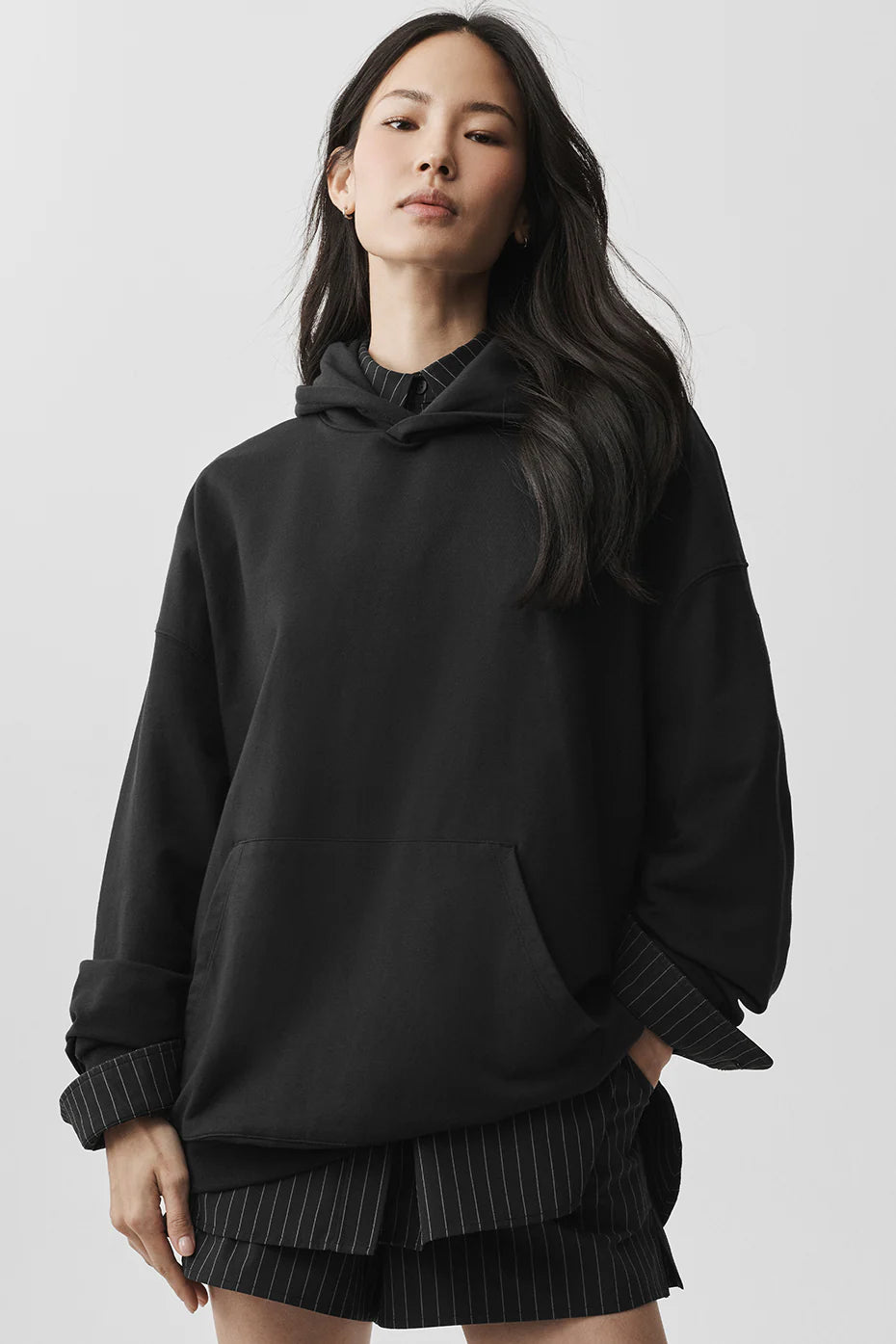 Double Take Hoodie - Black