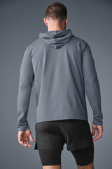 Conquer Reform Long Sleeve With Hood - Steel Grey