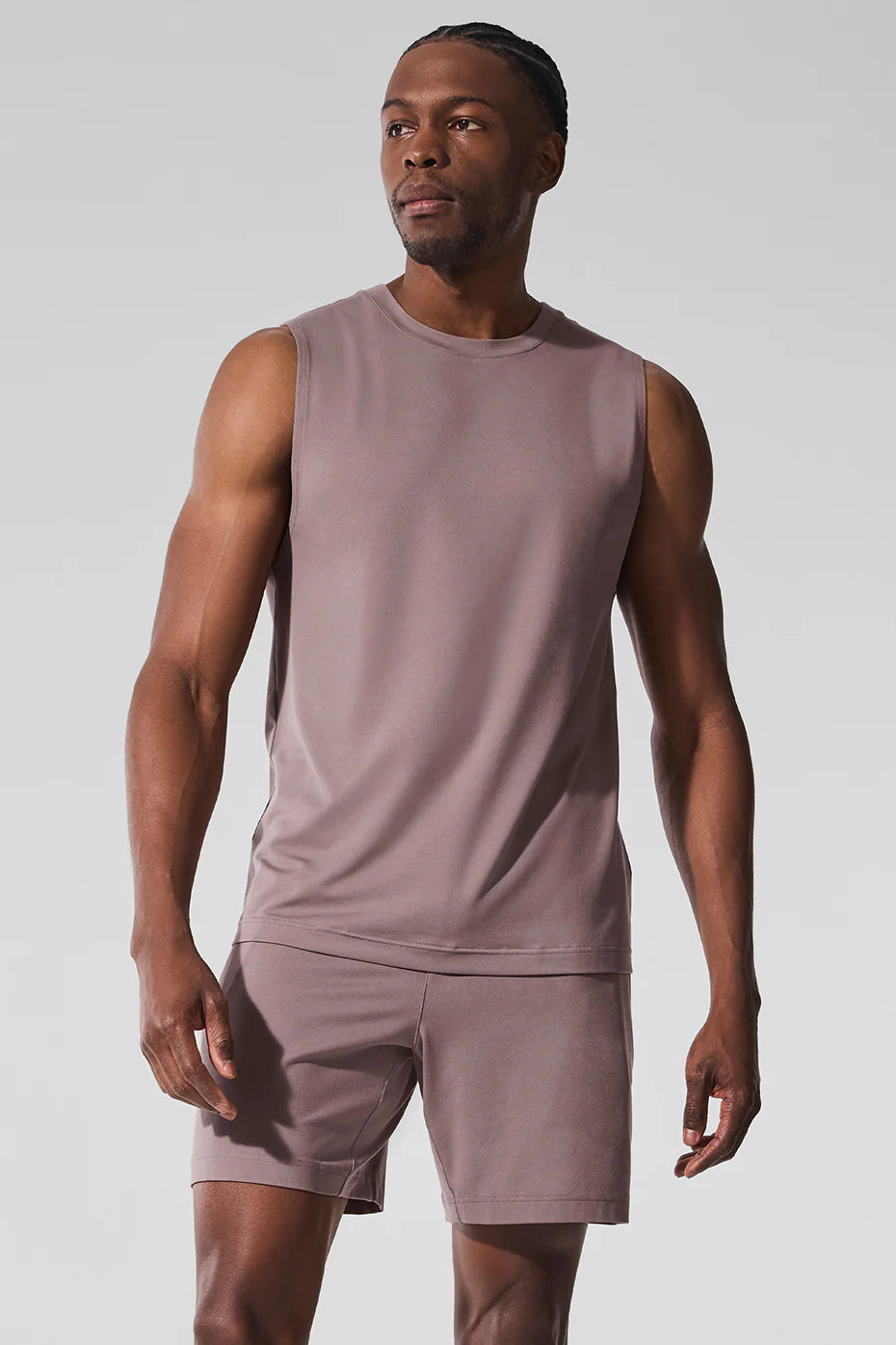 Conquer Muscle Tank - Mushroom