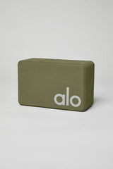 Uplifting Yoga Block - Jungle/Silver