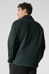 Edition Sueded Jacket - Charcoal Green
