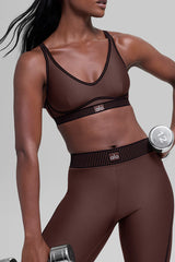 Airlift High-Waist 7/8 Line Up Legging - Brownstone
