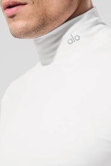 Conquer Reform Mock Neck Long Sleeve - White