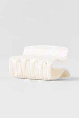 Effortless Claw Clip - White Pearl