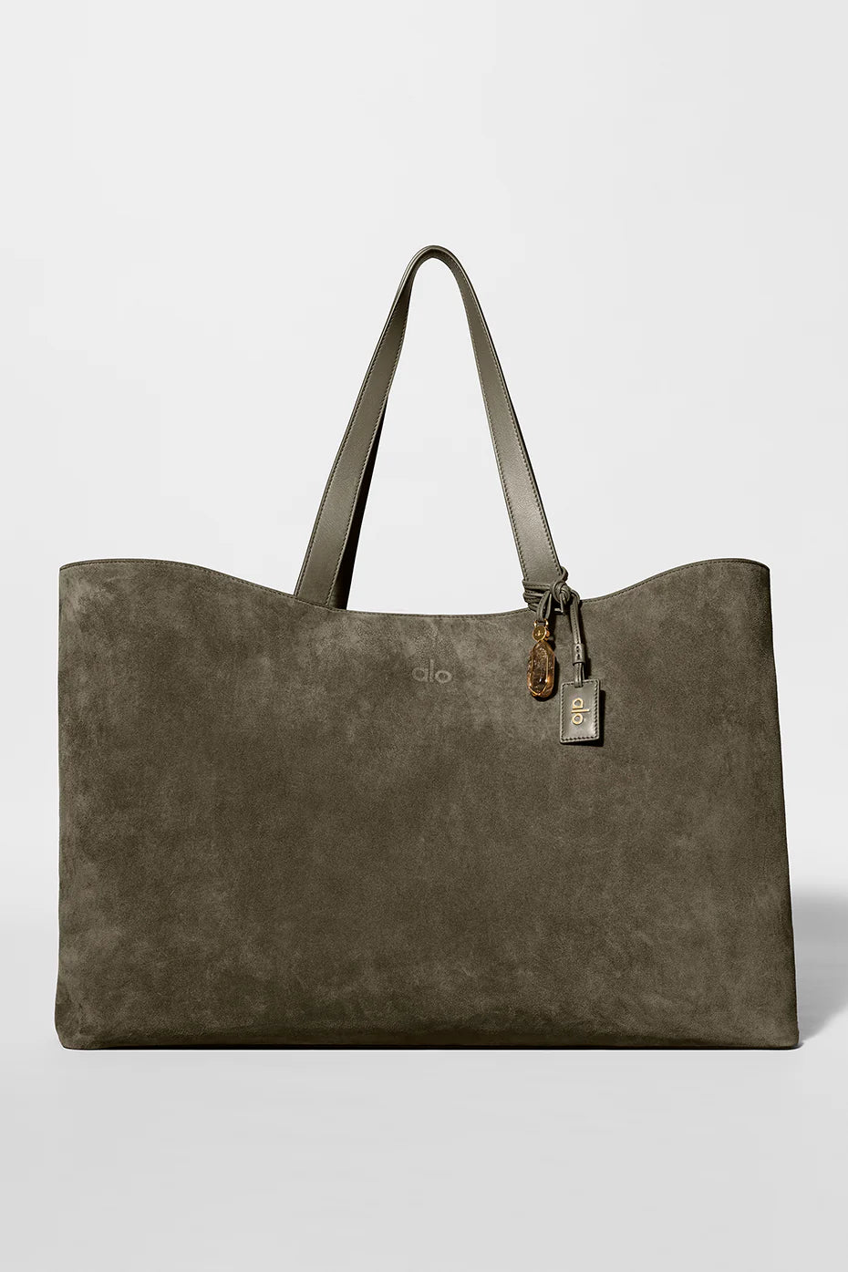 ALO Tranquility Tote - Olive Tree Suede
